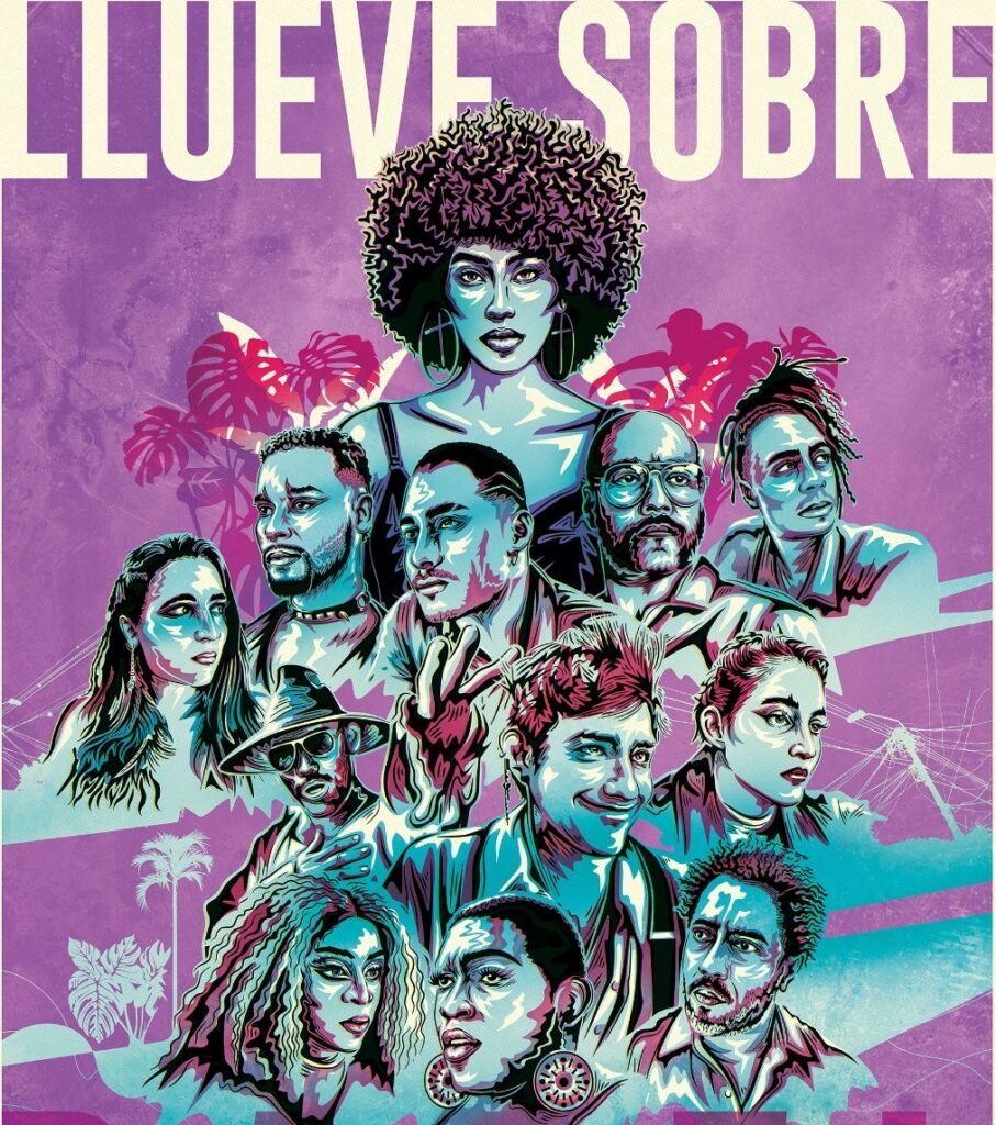 Poster de película Llueve Sobre Babel