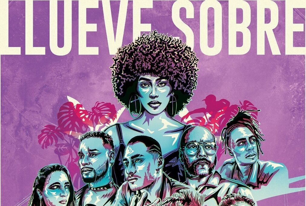 Poster de película Llueve Sobre Babel