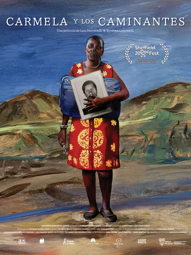 Poster de película Carmela y los Caminantes