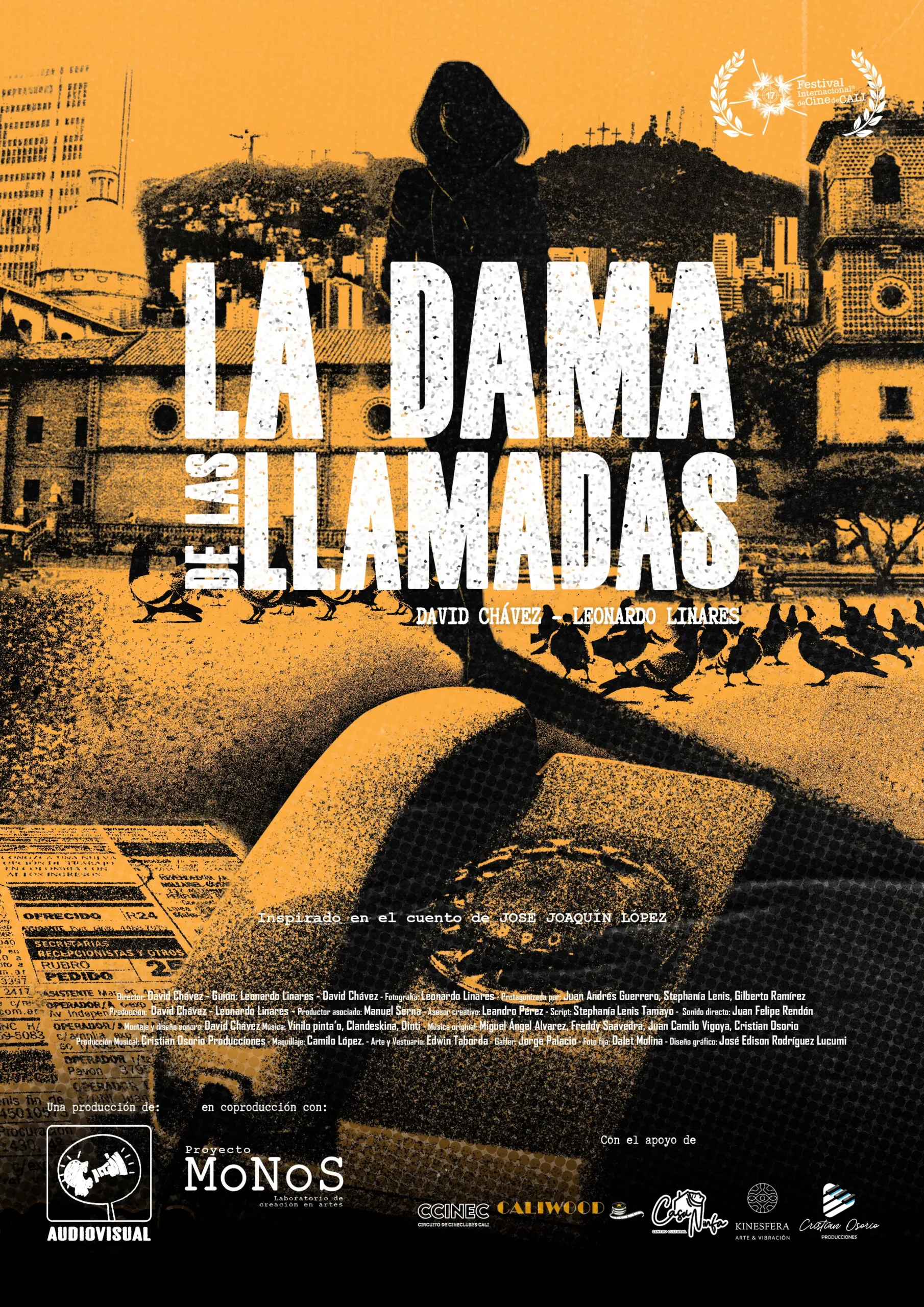 Poster de película La Dama de las Llamadas